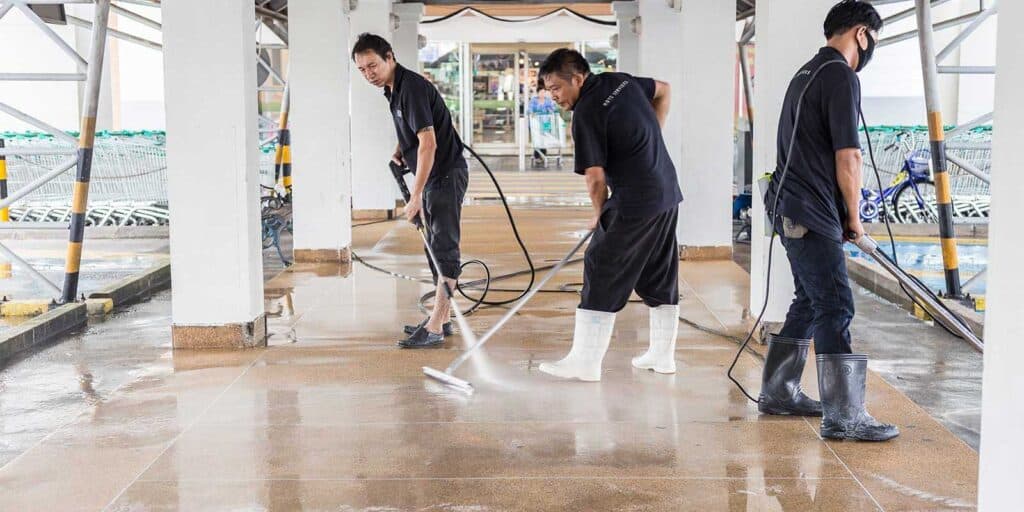 professional pressure washing