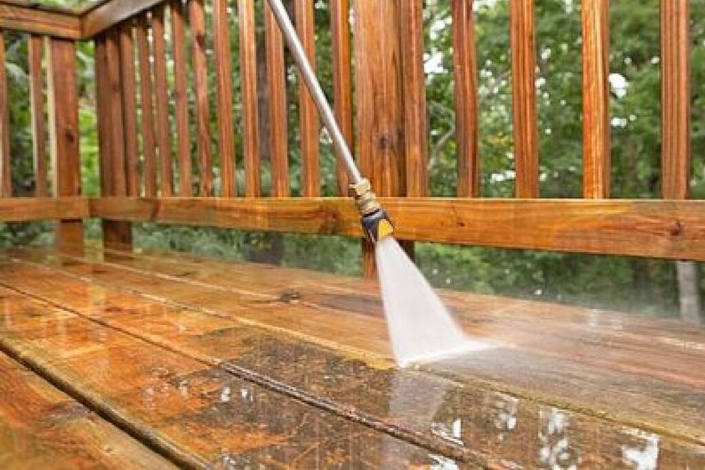 Deck Cleaning